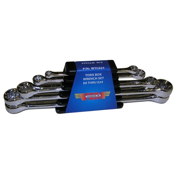 Vim Products 5-Piece Torx Box Wrench Set WTC624